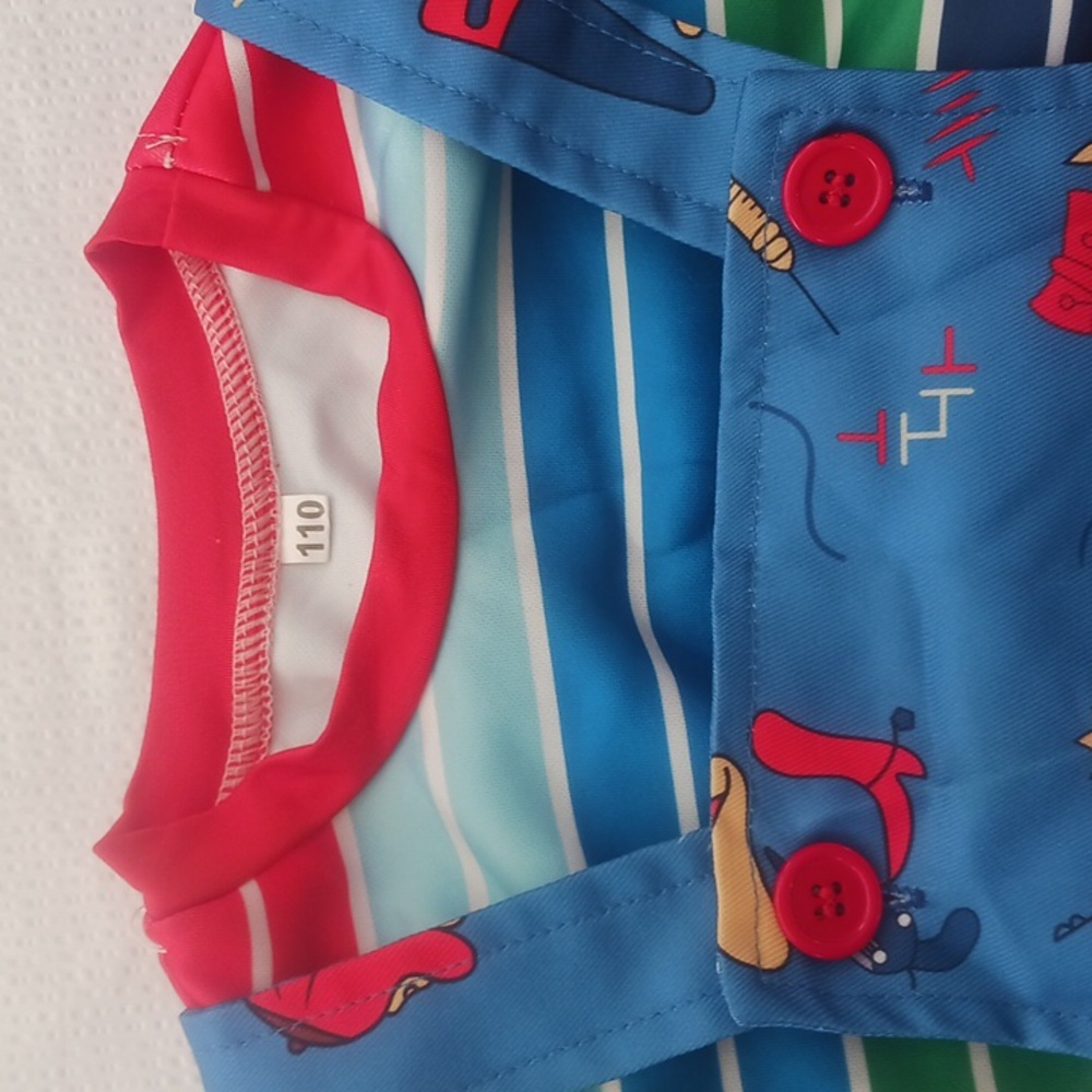 NEW Chucky Costume - Blue - Picture 8 of 11
